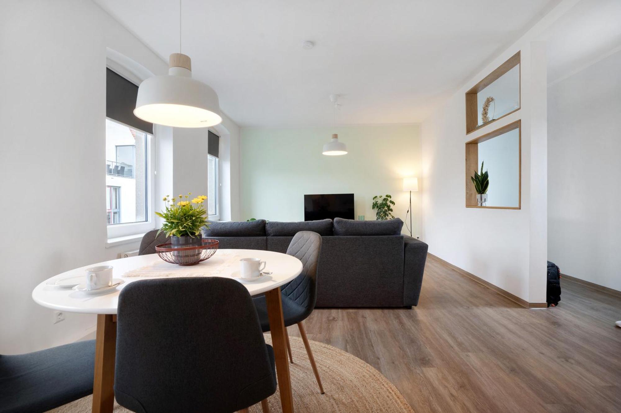Ferienwohung Finsterwalde Appartement Buitenkant foto
