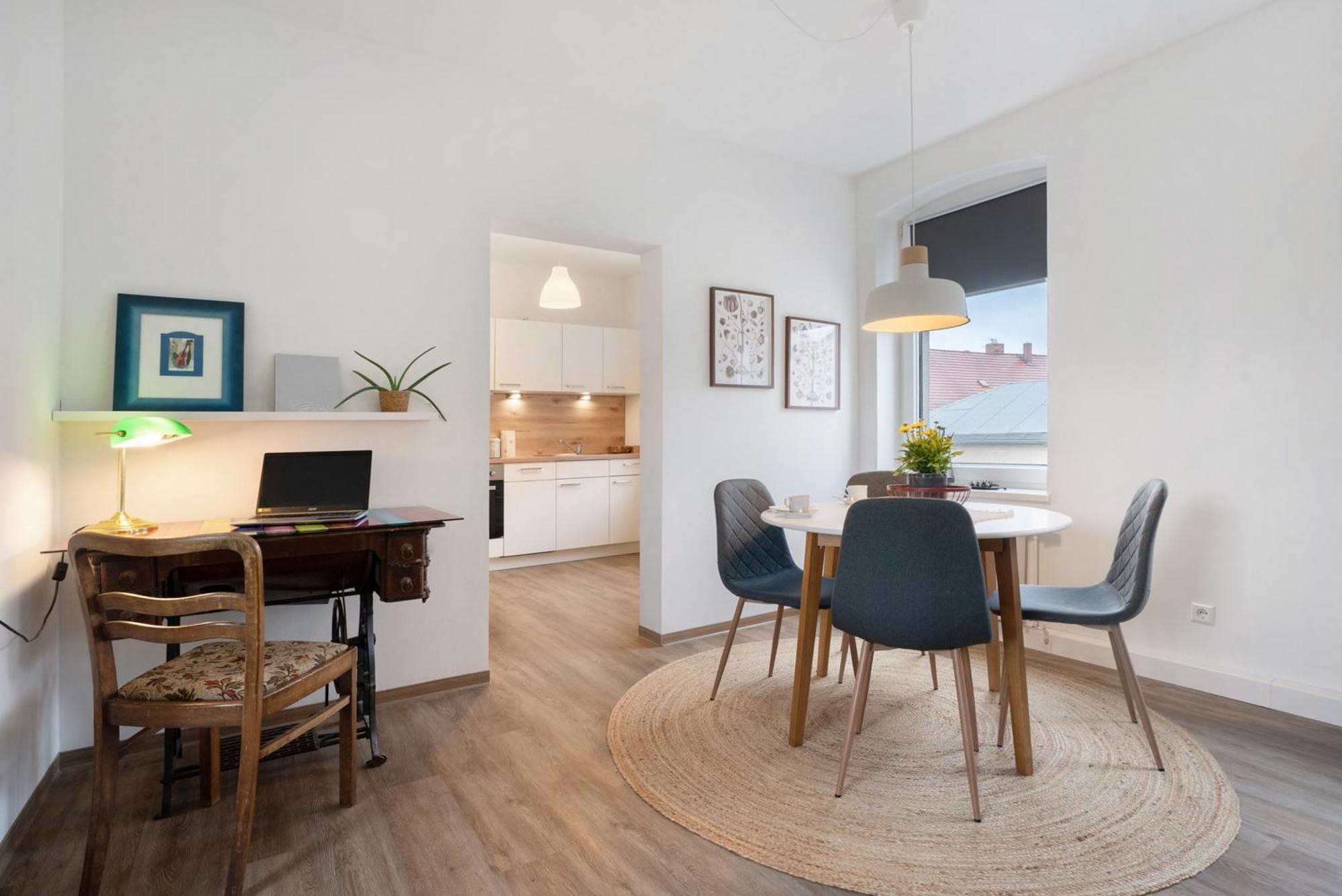 Ferienwohung Finsterwalde Appartement Buitenkant foto